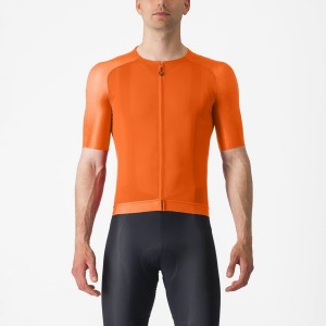 Castelli AERO RACE 7.0 Jersey Herre Oransje | 823470YPC