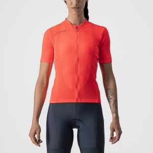 Castelli ANIMA 3 Jersey Dame Rosa Mørke Grå Blå | 178392BWM