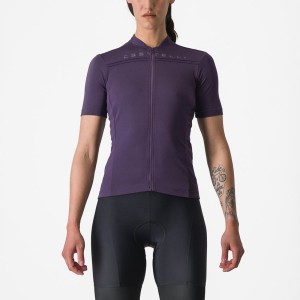 Castelli ANIMA 4 Jersey Dame Lilla | 576289XFJ