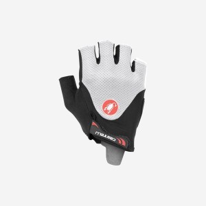 Castelli ARENBERG GEL 2 Hansker Herre Svarte Hvite | 821730HFO