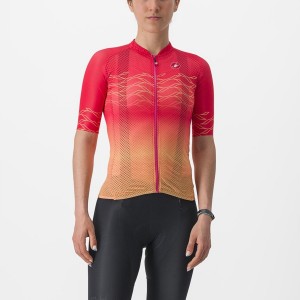 Castelli CLIMBER'S 2.0 W Jersey Dame Oransje | 807431IAW