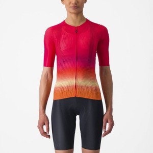 Castelli CLIMBER'S 4.0 W Jersey Dame Rosa | 913476PYV