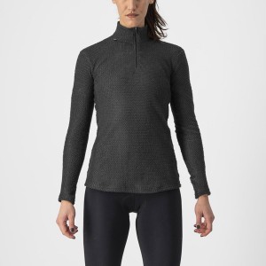 Castelli COLD DAYS W 2nd LAYER Basislag Dame Svarte | 953687YJK