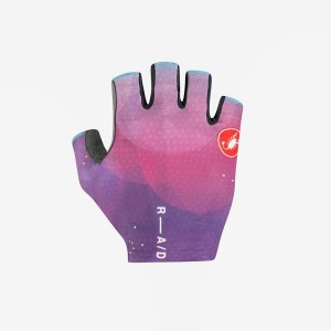 Castelli COMPETIZIONE 2 Hansker Herre Multicolor Lilla | 203189QRB