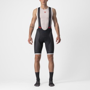 Castelli COMPETIZIONE KIT Shorts Med Smekke Herre Svarte Sølv Grå | 958321TEH