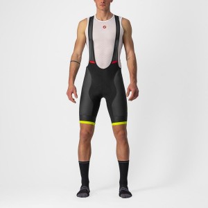 Castelli COMPETIZIONE KIT Shorts Med Smekke Herre Svarte Lyse Grønn | 640217DZS