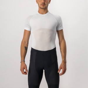 Castelli CORE SEAMLESS SS Basislag Herre Hvite | 694371WIU