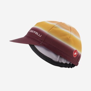 Castelli DOLCE Cap Dame Brune Burgunder | 872365DLX