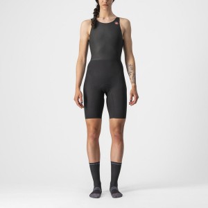 Castelli ELITE W Speedsuit Dame Svarte | 062159MNB