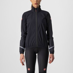 Castelli EMERGENCY 2 W RAIN Beskyttelse Dame Svarte | 531297HLB