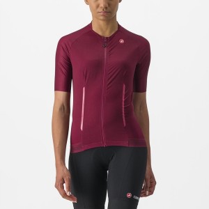 Castelli ENDURANCE W Jersey Dame Burgunder | 971230NLX