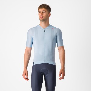 Castelli ESPRESSO Jersey Herre Blå Blå | 658204QXK