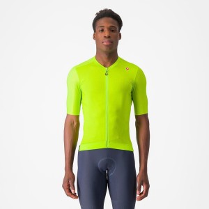 Castelli ESPRESSO Jersey Herre Lyse Grønn Dyp Grønn | 751342RMA