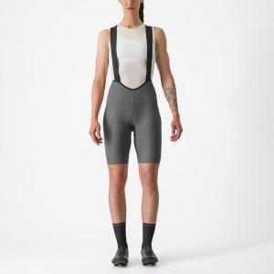 Castelli ESPRESSO W DT Shorts Med Smekke Dame Grå | 478261HBR