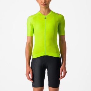 Castelli ESPRESSO W Jersey Dame Lyse Grønn Dyp Grønn | 240691PAS