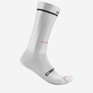 Castelli FAST FEET 2 Sokker Herre Hvite | 865490ATU