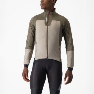 Castelli FLY THERMAL Jakker Herre Grønn | 821597HZT