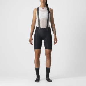 Castelli FREE AERO RC W Shorts Med Smekke Dame Svarte | 134692MQP