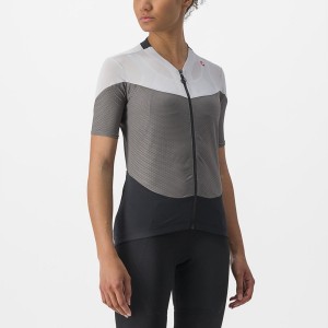 Castelli GRADIENT COLOR BLOCK Jersey Dame Grå Sølv Grå | 251487VZP