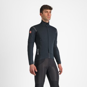 Castelli PERFETTO RoS 2 CONVERTIBLE Jakker Herre Svarte Svarte | 381245BWK