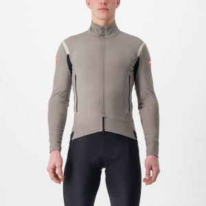 Castelli PERFETTO RoS 2 Jakker Herre Grå Khaki Grå | 736054YQR