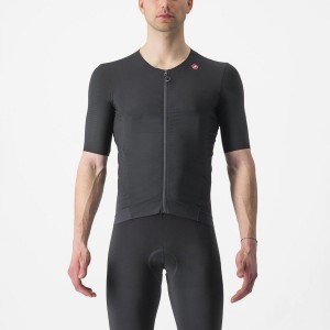 Castelli PREMIO Jersey Herre Svarte Svarte | 170258JYE