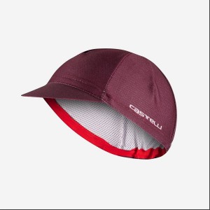 Castelli ROSSO CORSA 2 Cap Herre Dyp Burgunder | 712960VIS