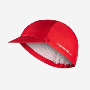 Castelli ROSSO CORSA 2 Cap Herre Rød | 652741YZF