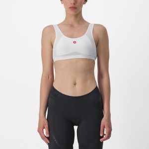 Castelli ROSSO CORSA BRA Basislag Dame Hvite | 341095NVK