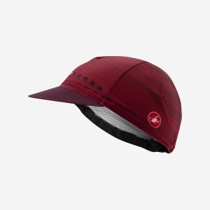 Castelli ROSSO CORSA Cap Herre Burgunder | 126397XCS