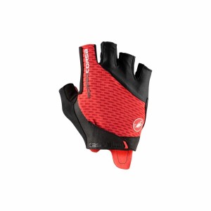 Castelli ROSSO CORSA PRO V Hansker Herre Rød | 598012FWE