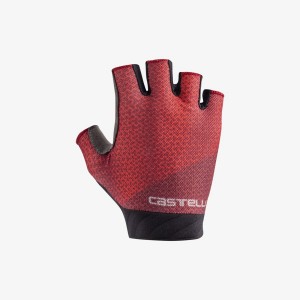 Castelli ROUBAIX GEL 2 Hansker Dame Rød | 021847QRM