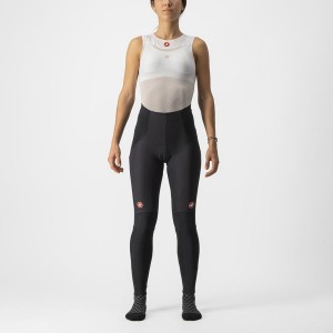 Castelli SORPASSO RoS W Leggings Dame Svarte | 498205XZM