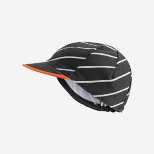 Castelli SPEED STRADA Cap Herre Mørke Grå | 062987JEQ