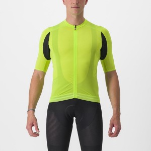 Castelli SUPERLEGGERA 3 Jersey Herre Lyse Grønn | 758360PVD