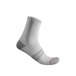 Castelli SUPERLEGGERA T 12 Sokker Herre Hvite | 675102NVR