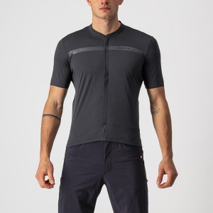 Castelli UNLIMITED ALLROAD Jersey Herre Mørke Grå | 491275MPQ