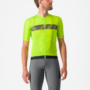 Castelli UNLIMITED ENDURANCE Jersey Herre Lyse Grønn Mørke Grå | 601523NXY