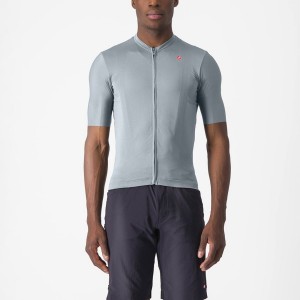 Castelli UNLIMITED ENTRATA 2 Jersey Herre Blå Grå | 821396XQG