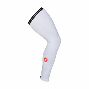 Castelli UPF 50 + LIGHT LEG SLEEVES Beinvarmer Herre Hvite | 935671AKR