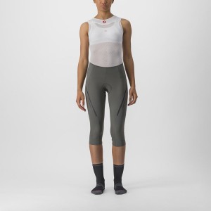 Castelli VELOCISSIMA 3 KNICKER Leggings Dame Grå Mørke Grå | 329748CRI