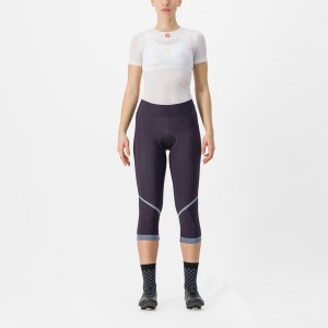 Castelli VELOCISSIMA THERMAL KNICKER Leggings Dame Sølv | 298345GEV