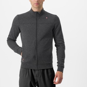 Castelli VIGORELLI TRACK Casual Herre Mørke Grå | 610329GZH