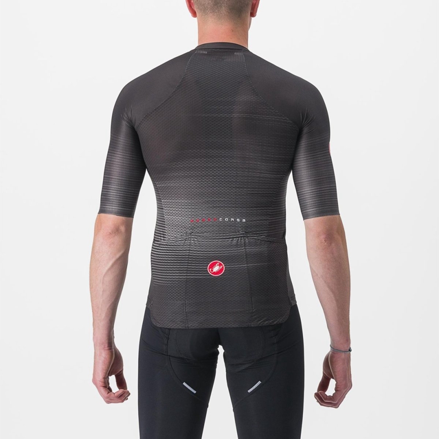 Castelli AERO RACE 6.0 Jersey Herre Svarte | 601295IAR