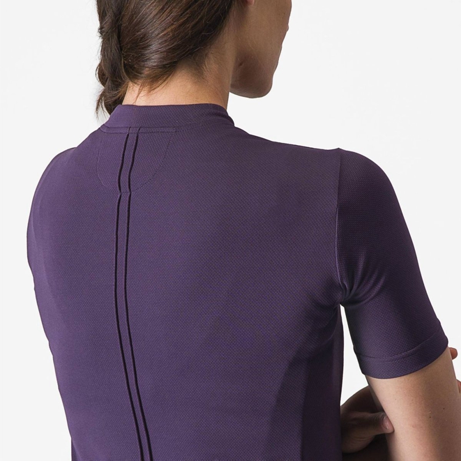 Castelli ANIMA 4 Jersey Dame Lilla | 576289XFJ