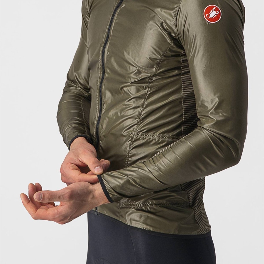 Castelli ARIA SHELL Beskyttelse Herre Brune | 783501DHF