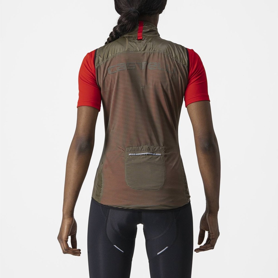 Castelli ARIA W Vest Dame Brune | 014592KZS