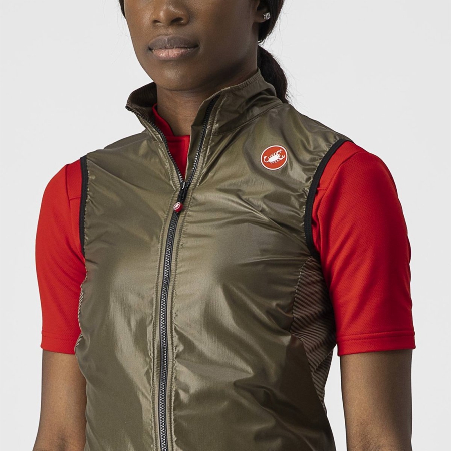 Castelli ARIA W Vest Dame Brune | 014592KZS