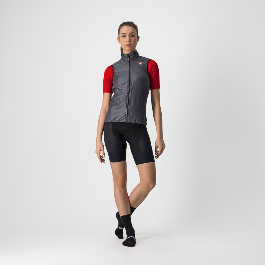 Castelli ARIA W Vest Dame Mørke Grå | 349607NWB