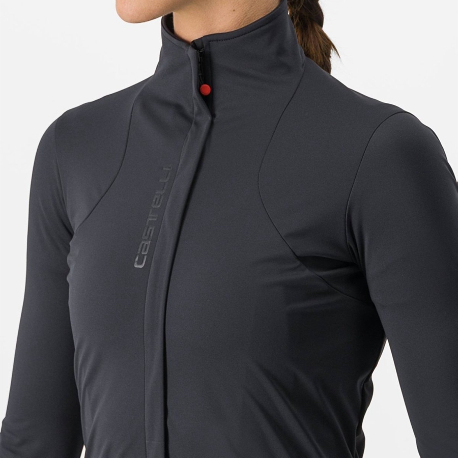 Castelli BETA RoS W Jakker Dame Svarte | 705692BLP